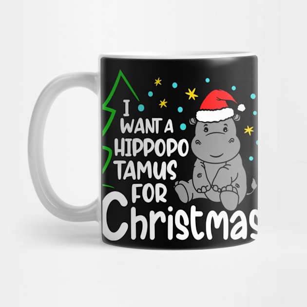 I Want A Hippopotamus For Christmas by BadDesignCo